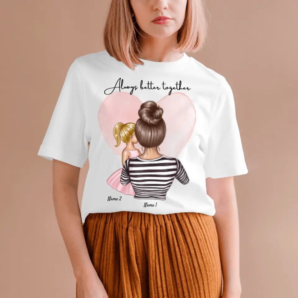 Best Mom - Personalized T-Shirt (100% Cotton, Unisex)