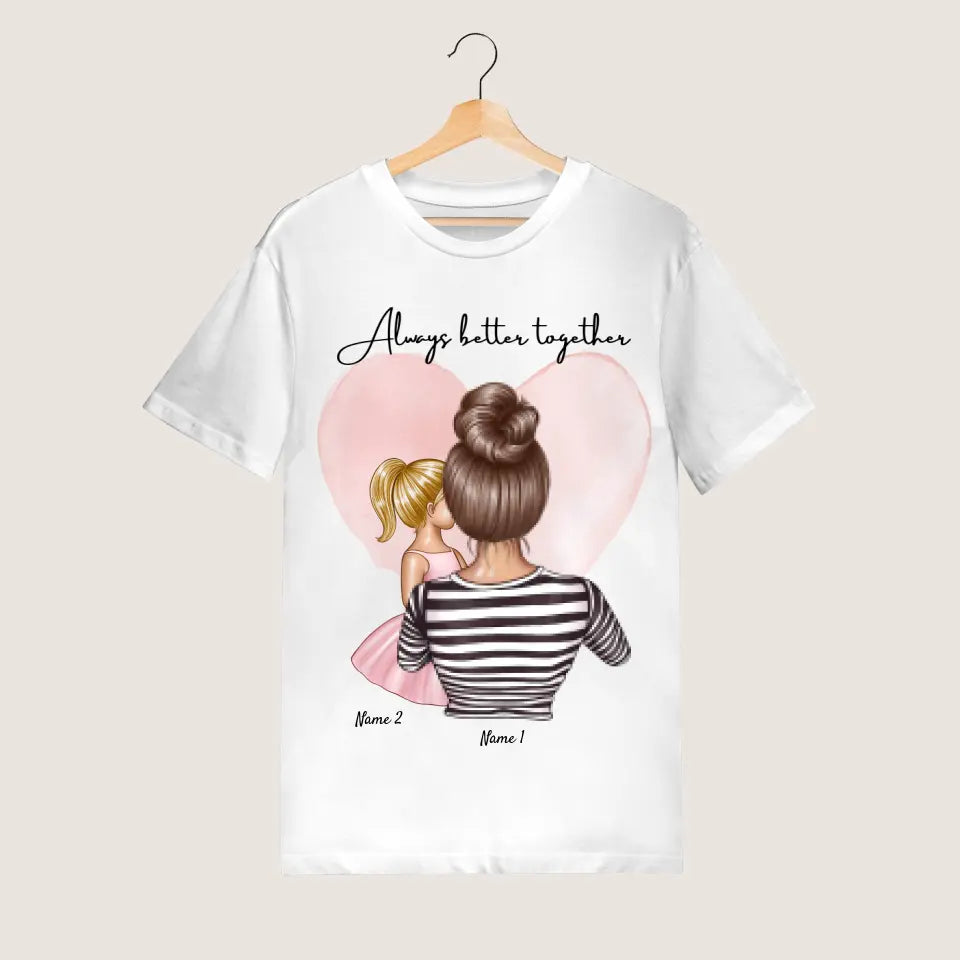 Best Mom - Personalized T-Shirt (100% Cotton, Unisex)