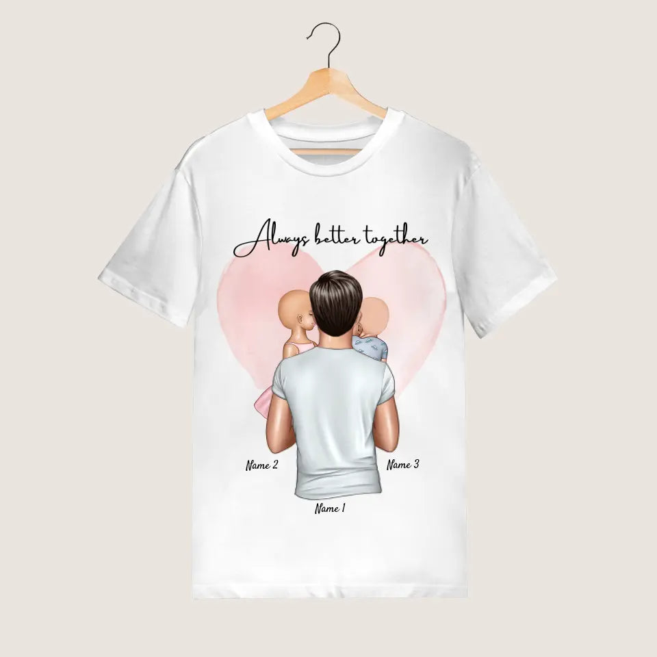 Best Dad - Personalized T-Shirt (100% Cotton, Unisex)