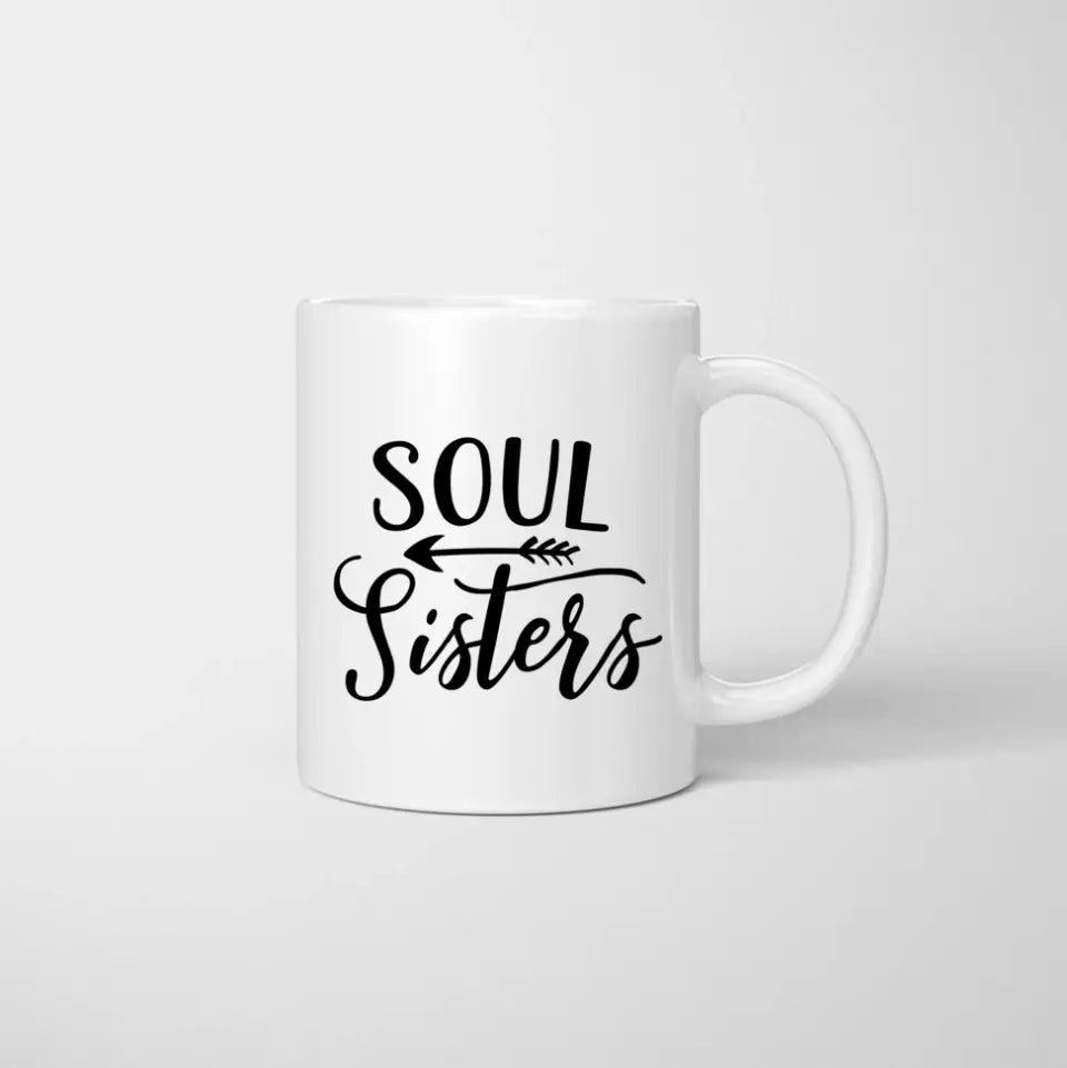 Best Friends with Drinks - Personalized Mug (2-4 Persons)