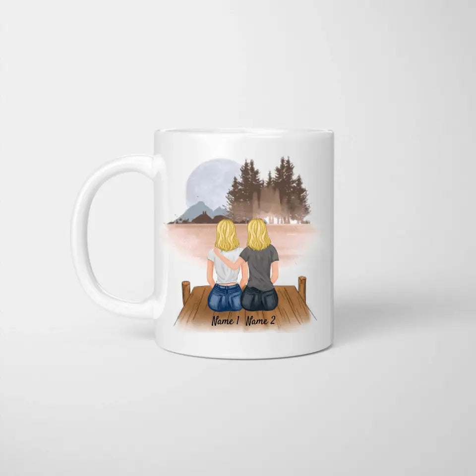 Best Sisters - Personalized Mug (2-5 Persons)