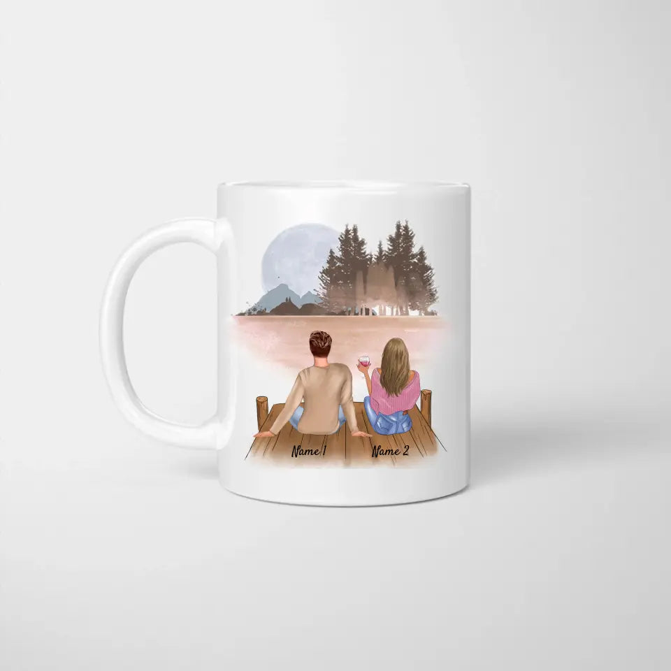 Brother & Sister - Personalized Mug (2-3 Persons)