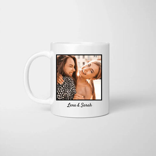 Best Friends - Personalized Mug (Photo Upload)