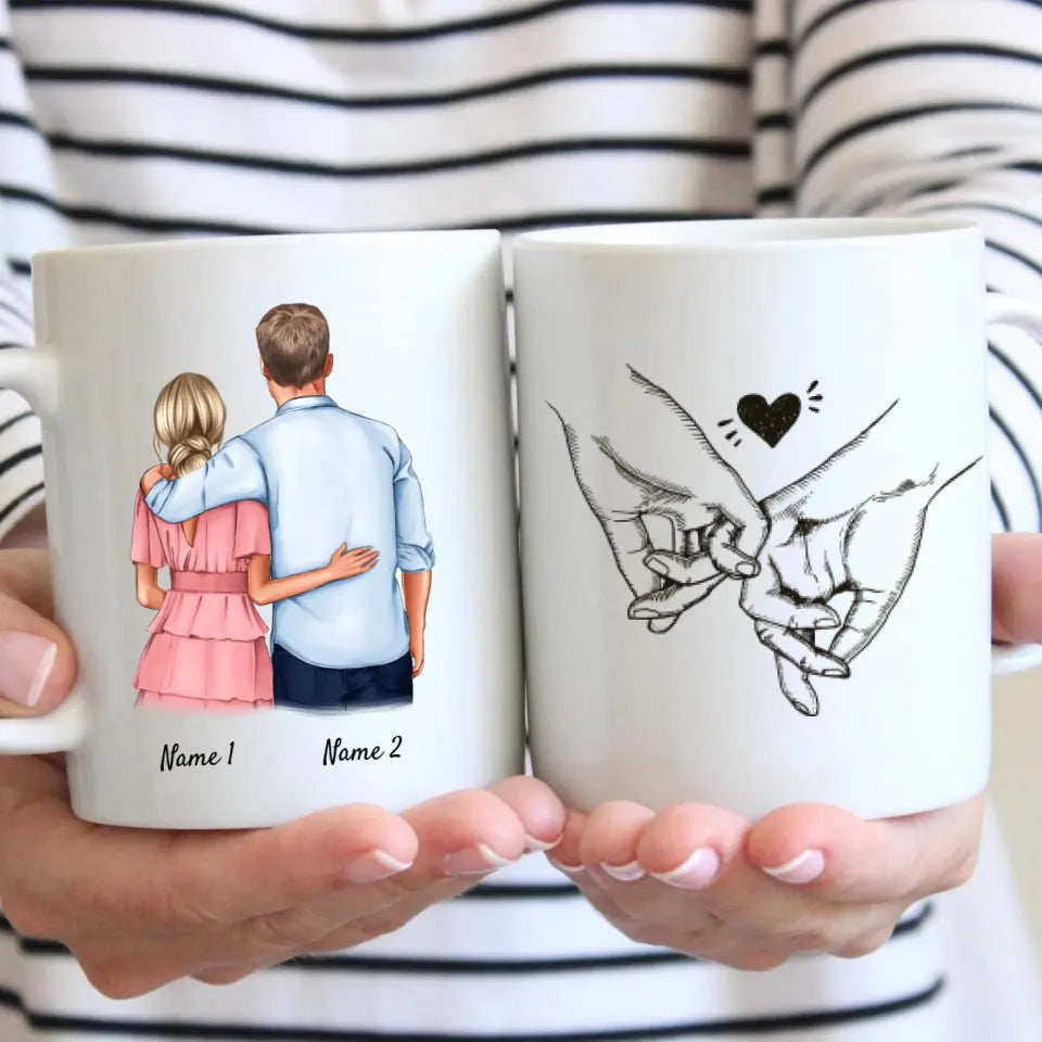 Best Couple Hug - Personalized Mug