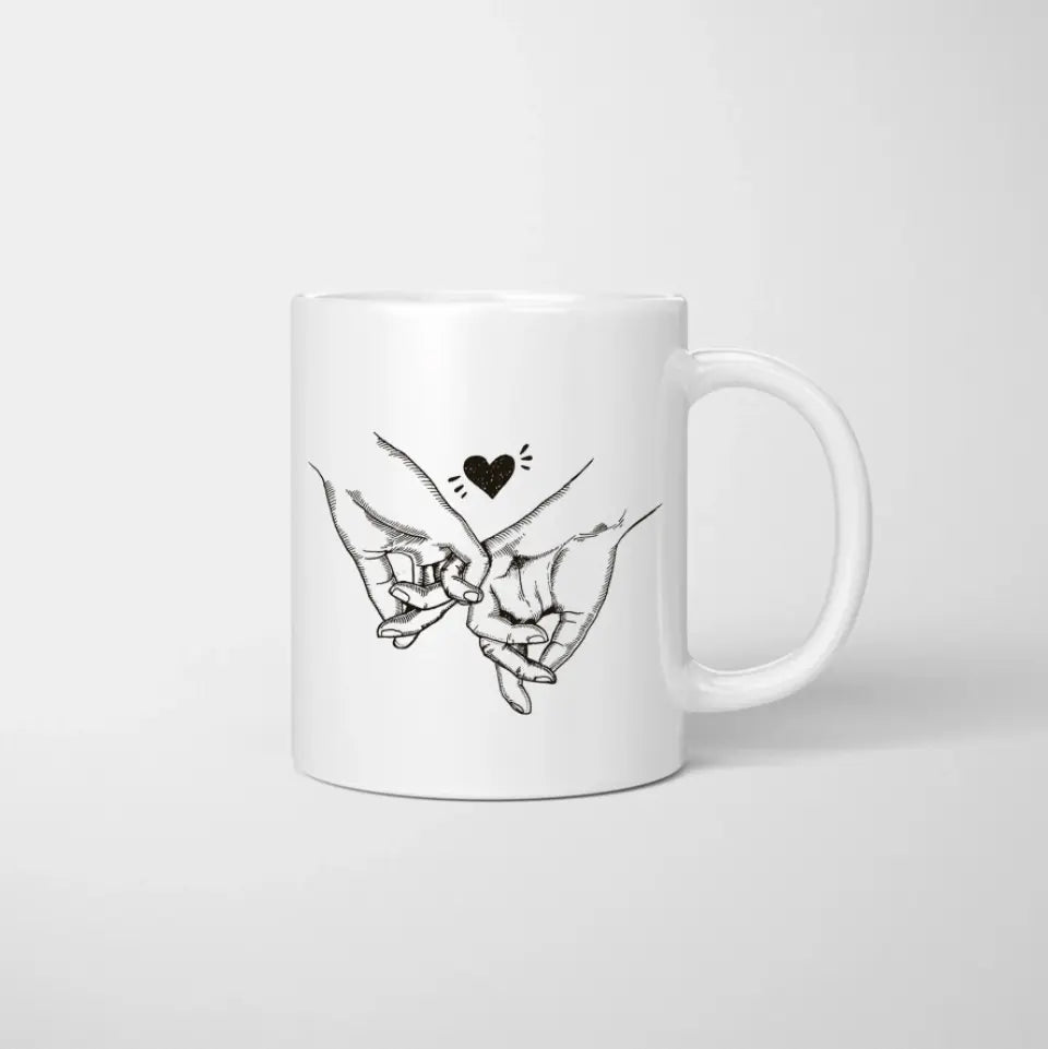 Favorite Sisters with Handbag - Personalized Mug
