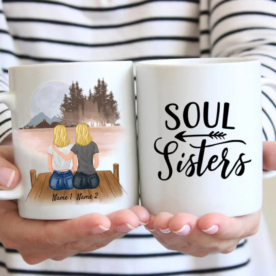 Best Friends - Personalized Mug (2-5 Persons)