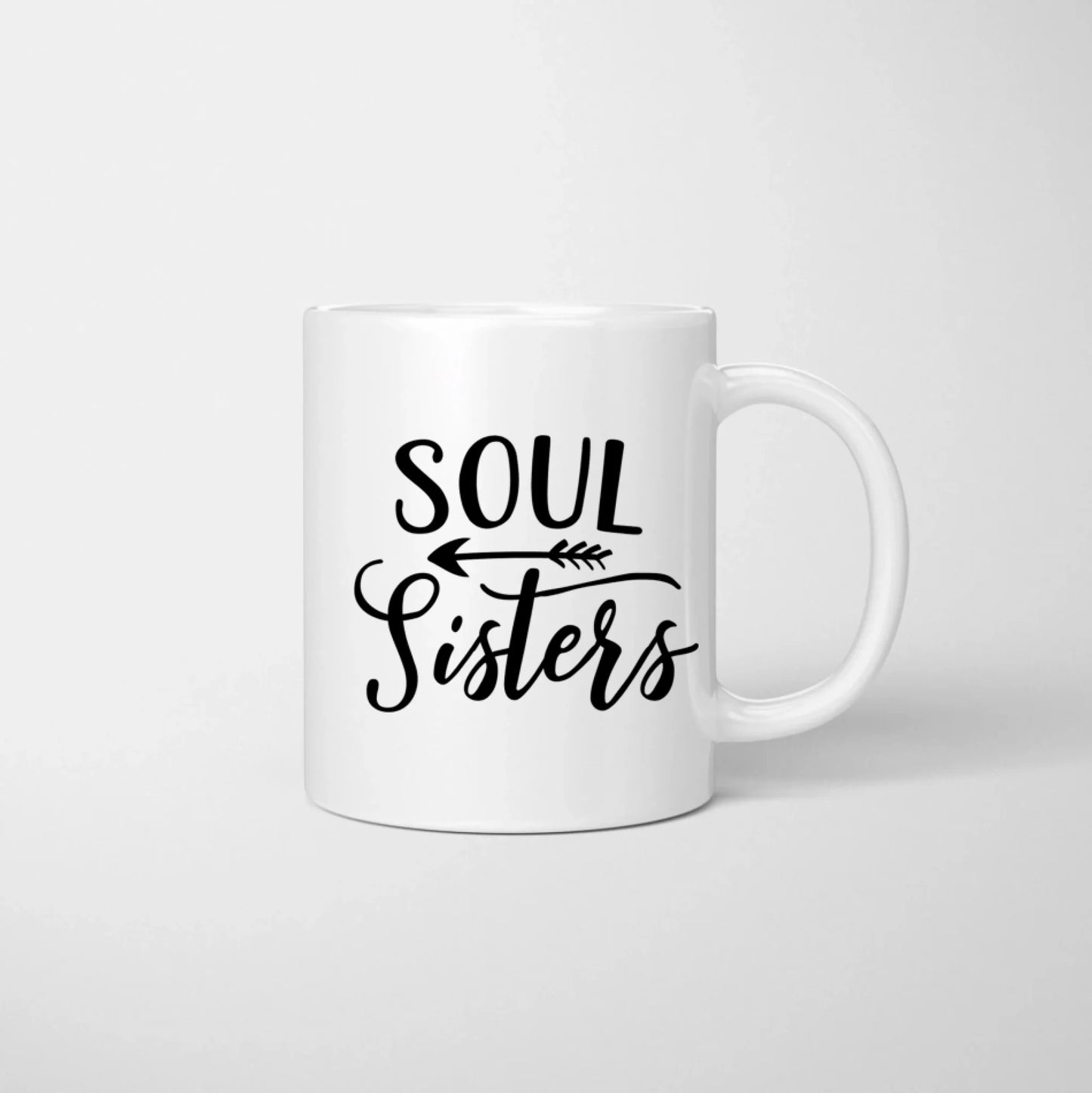Definition Freundinnen fürs Leben - Personalisierte Tasse für Beste Freundinnen, Kolleginnen, Geschwister (2-4 Personen)