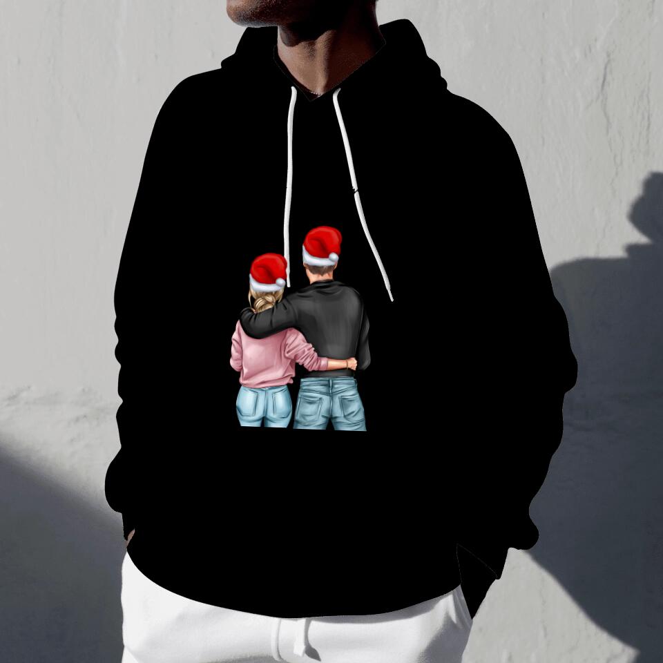 Best Couple Christmas - Personalized Hoodie Sweater Unisex