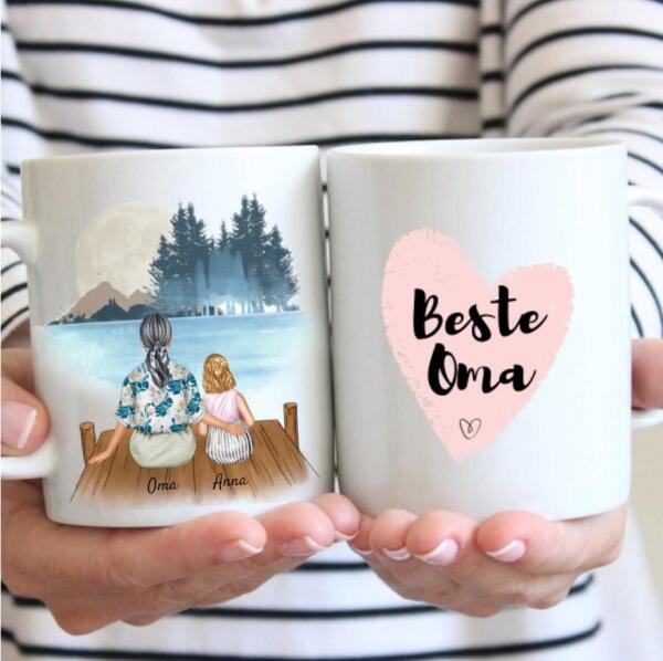 Grandma with Grandchildren - Personalized Mug