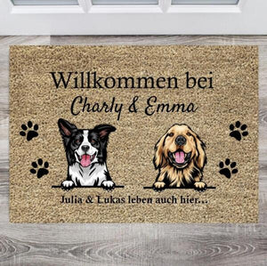 Dog Friends - Personalized Doormat