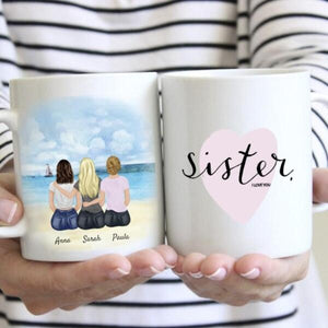 Best Sisters - Personalized Mug (2-5 Persons)