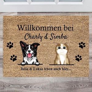 Welcome Pets - Personalized Doormats