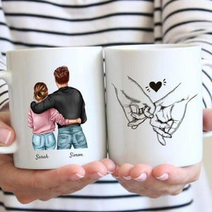 Best Couple Hug - Personalized Mug