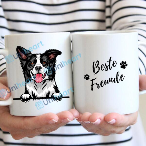 Dog Friends - Personalized Mug (1-4 dogs)