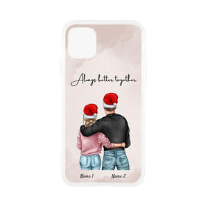 Christmas - Best Couple Hug Personalized Phone Case