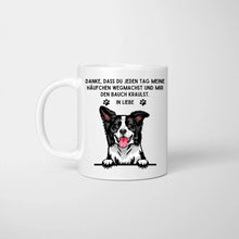 Load image into Gallery viewer, Dog Friends with Quote - Personalized Mug (1-3 dogs)

