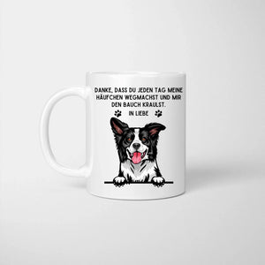 Dog Friends with Quote - Personalized Mug (1-3 dogs)