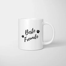 Load image into Gallery viewer, Dog Friends - Personalized Mug (1-4 dogs)
