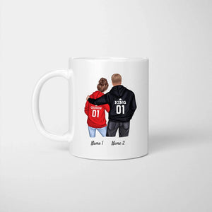 Best Couple in Hoodies - Personalized Mug