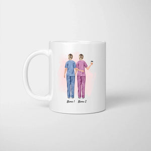 Best Nurse - Personalized Mug (1-3 Persons)