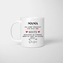 Load image into Gallery viewer, Bestes Geschenk für Oma - Personalisierte Tasse (Für Mama, Papa, Oma oder Opa)
