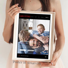 Load image into Gallery viewer, Familystory Series Cover Poster - Personalized Netflix Movie Poster
