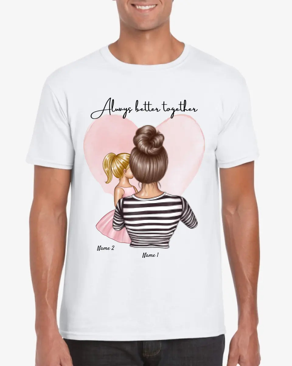 Best Mom - Personalized T-Shirt (100% Cotton, Unisex)