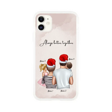 Load image into Gallery viewer, Christmas - Family with Children Personalized Phone Case (1-4 children)
