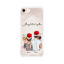 Load image into Gallery viewer, Christmas - Family with Children Personalized Phone Case (1-4 children)
