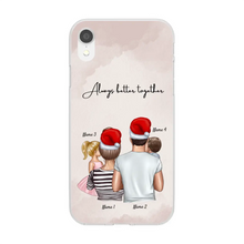 Load image into Gallery viewer, Christmas - Family with Children Personalized Phone Case (1-4 children)
