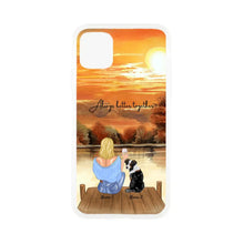 Load image into Gallery viewer, Mistress with Pet - Personalised Phone Case (Dog &amp; Cat)
