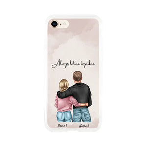 Best Couple Hug - Personalised Mobile Phone Case