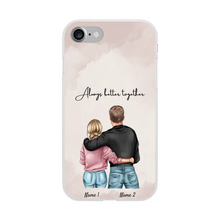 Load image into Gallery viewer, Best Couple Hug - Personalised Mobile Phone Case
