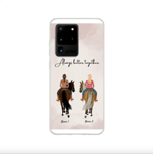 Load image into Gallery viewer, Horse friends - Personalized Phone Case (1-3 riders)
