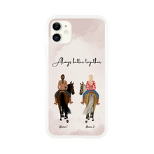 Load image into Gallery viewer, Horse friends - Personalized Phone Case (1-3 riders)
