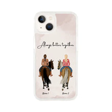 Load image into Gallery viewer, Horse friends - Personalized Phone Case (1-3 riders)
