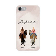 Load image into Gallery viewer, Horse friends - Personalized Phone Case (1-3 riders)
