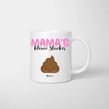 Load image into Gallery viewer, Mama&#39;s kleine Stinker - Personalisierte Tasse für Mama/Mutter mit Kinder
