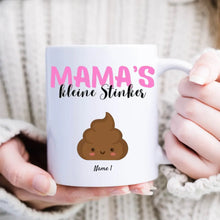 Load image into Gallery viewer, Mama&#39;s kleine Stinker - Personalisierte Tasse für Mama/Mutter mit Kinder
