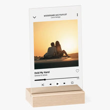Load image into Gallery viewer, Personalisiertes Album-Cover - Acrylglas Bild für Paare mit eigenem Foto
