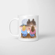 Load image into Gallery viewer, Glühwein Zeit - Personalisierte Freundinnen-Tasse (2-4 Frauen)
