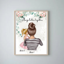 Load image into Gallery viewer, Best Mom - Personalized Poster (1-4 Children)
