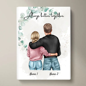 Brother & Sister - Personalized Poster