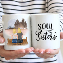 Load image into Gallery viewer, Best Sisters - Personalized Mug (2-5 Persons)
