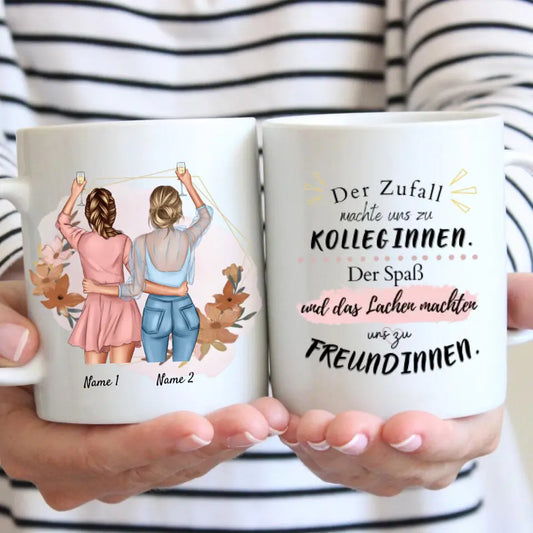 Meine Lieblingskollegin - Personalisierte Tasse für Arbeitskolleginnen - Geschenk Abschied, Jobwechsel