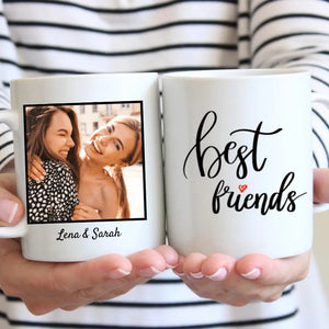 Best Friends - Personalized Mug (Photo Upload)