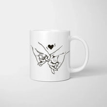 Load image into Gallery viewer, Best Couple Hug - Personalized Mug

