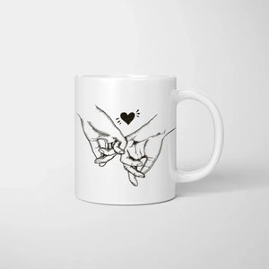 Best Couple Hug - Personalized Mug