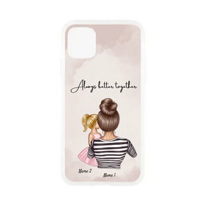 Mum with kids - Personalised Phone Case (up to 4 children)