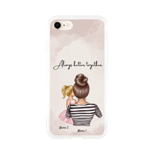Load image into Gallery viewer, Mum with kids - Personalised Phone Case (up to 4 children)
